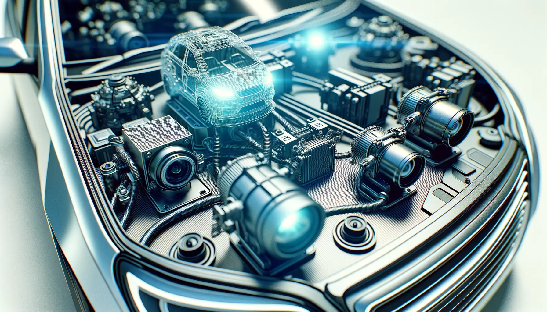 Sensorik und Kameras von Assistenzsysteme Auto für Unfallvermeidung