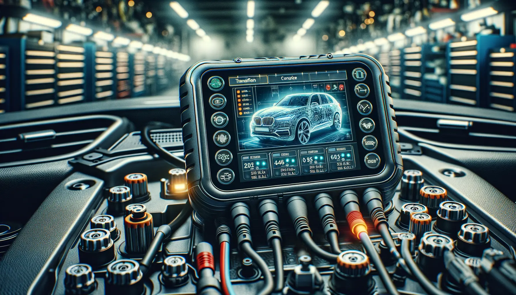 Motorinspektion mit elektronischen Diagnosetools und Motordiagnose 2026