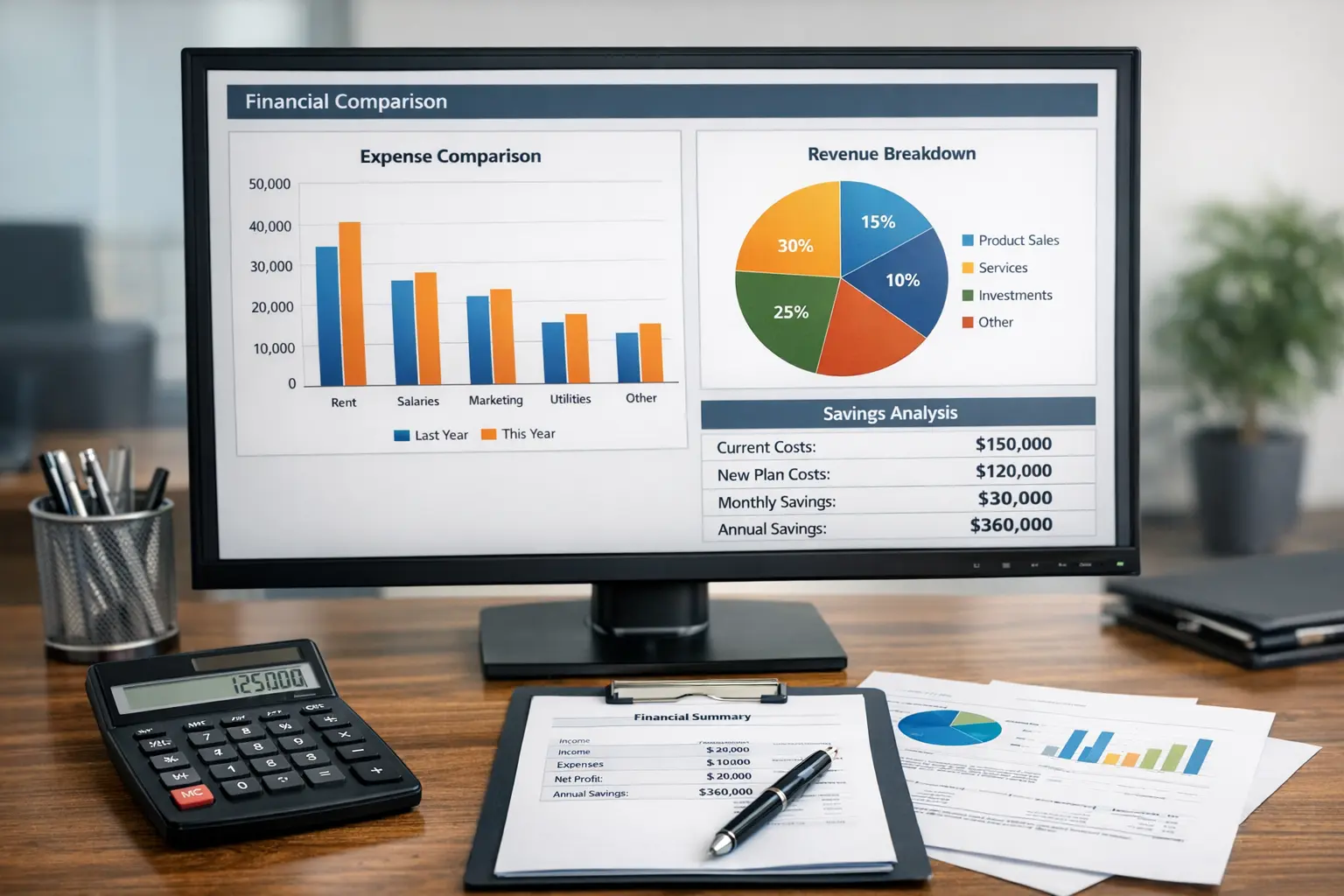 Leasing Vergleich - Finanzierungsoptionen auf Computer